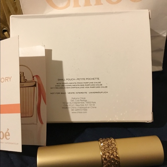 NWT CHLOE LOVE STORY ATOMIZER & PERFUME & COIN PURSE - Picture 14 of 16